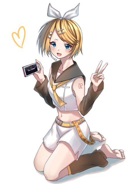 プロセカをする鏡音リン