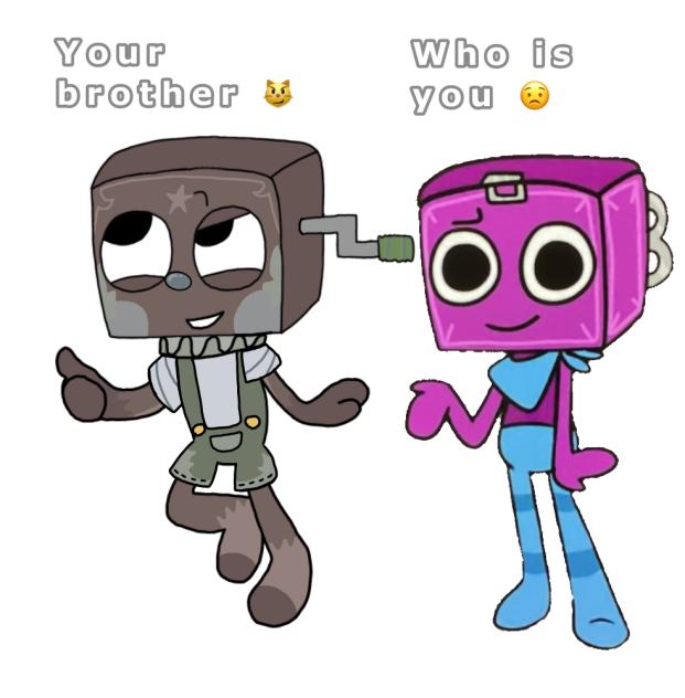 My new oc ..jackston the jack in the box