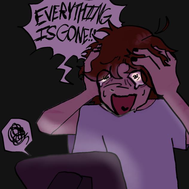Crashing out - ibisPaint