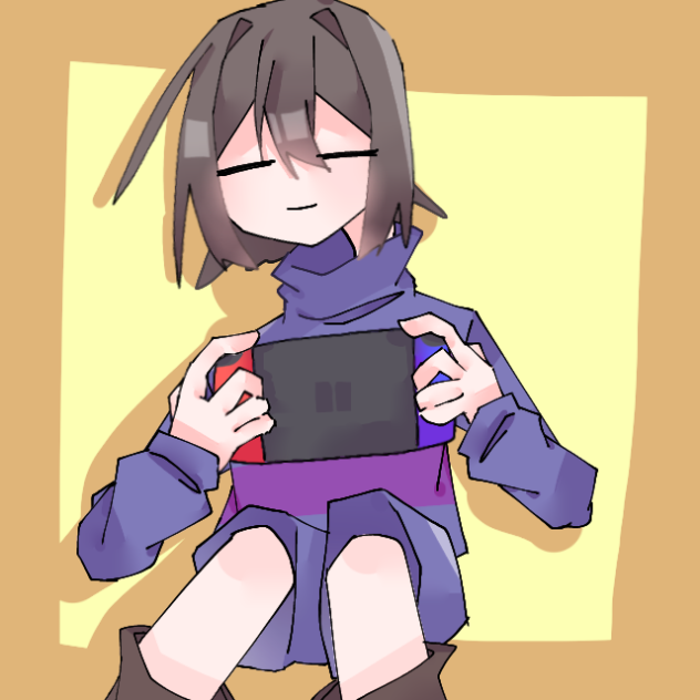 ゲームするフリスク