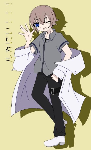 Tsukika_oO様の線画　塗らせていただきました！2
