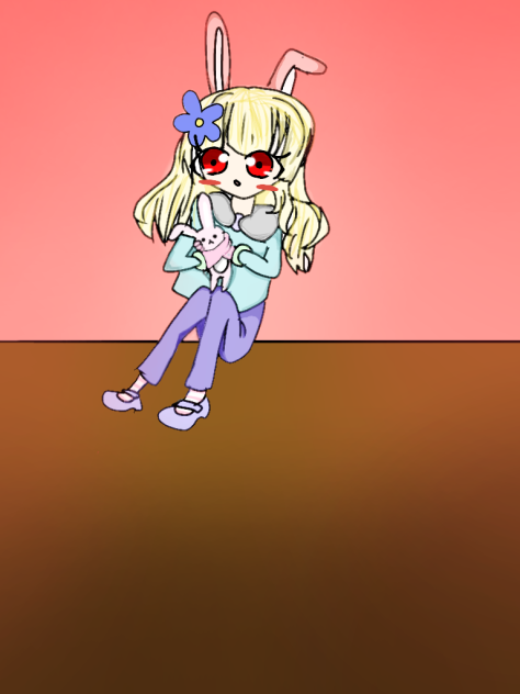 winter rabbit - ibisPaint
