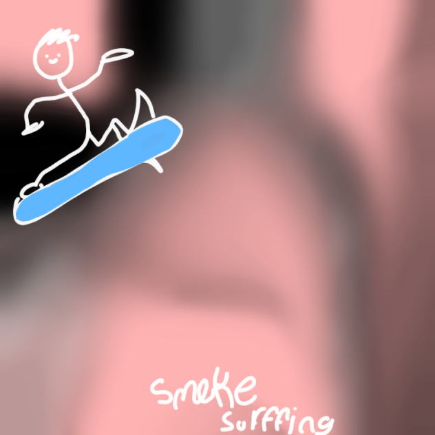 Smoke surrfing