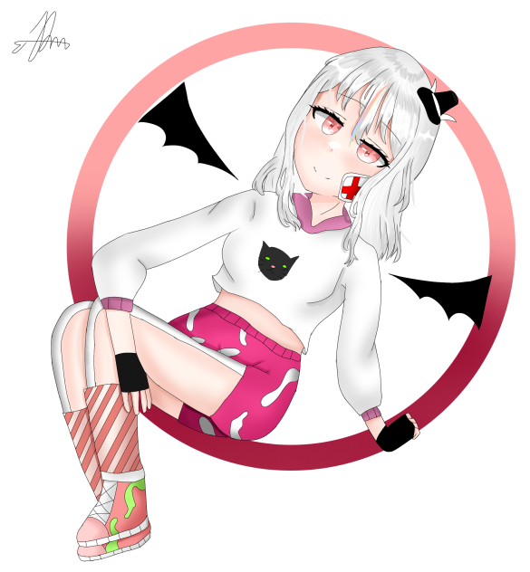 🖤💗🤍