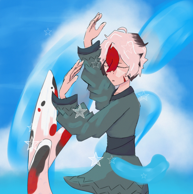 Fish guy finish - ibisPaint