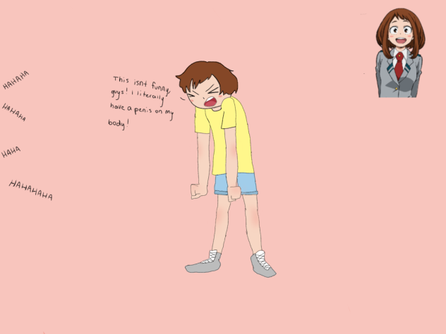 Gender swap Ochaco Uraraka