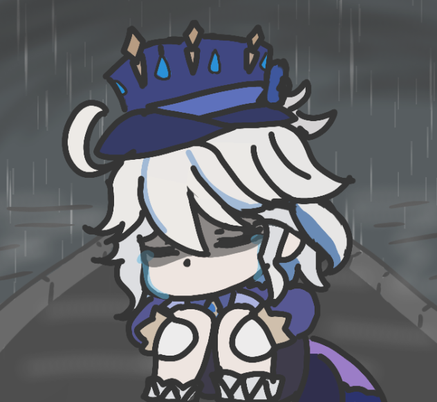 we need not Rain and sad - ibisPaint