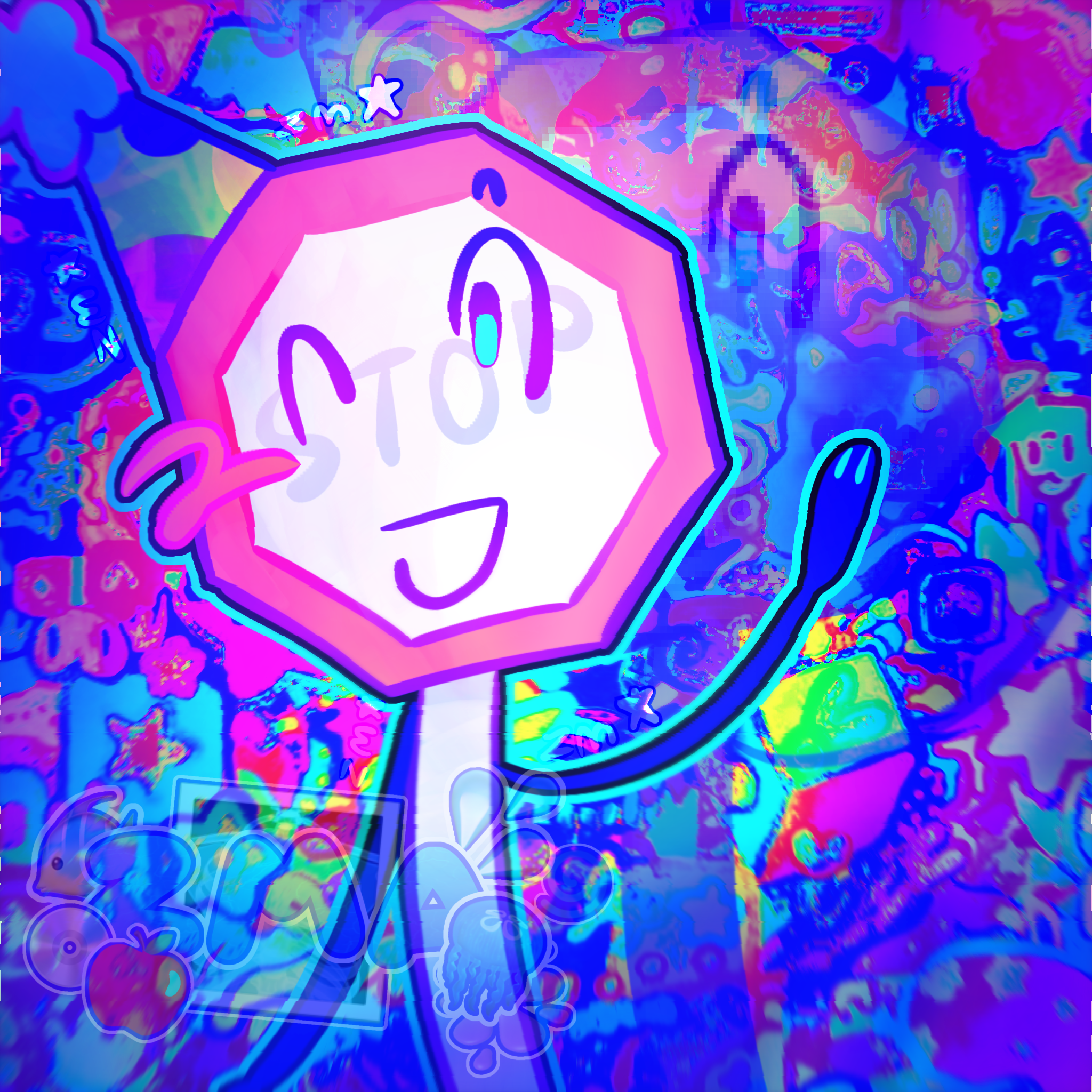 Stop Sign FA - TW eyestrain - ibisPaint