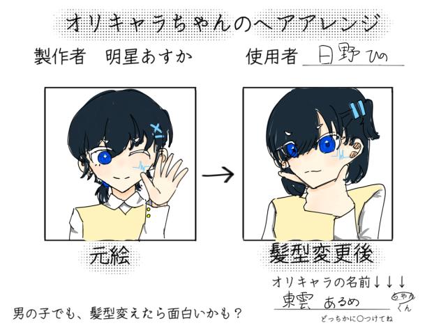 やってみたかったやつ⭐︎