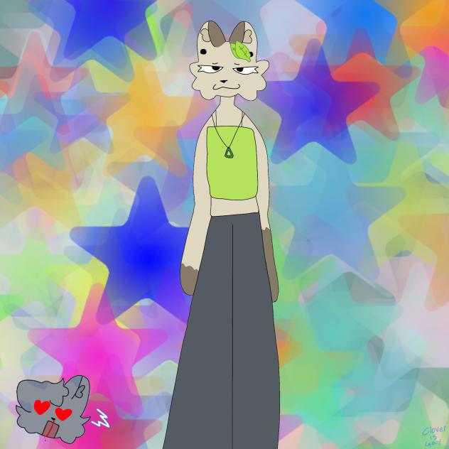 Silly in a crop top