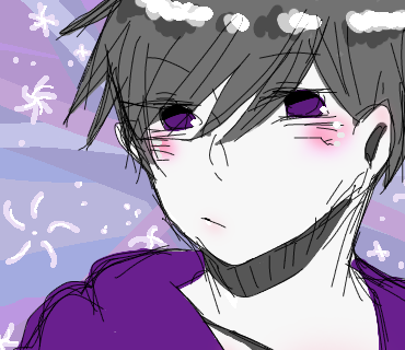 自分絵一松