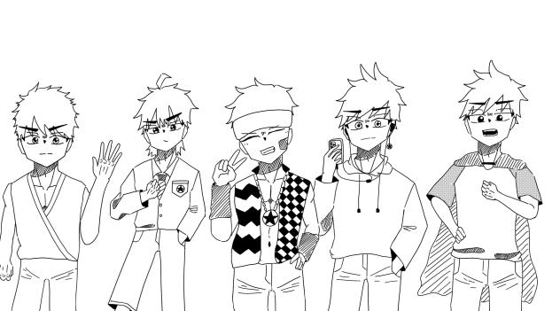 昔描いていたイラストを描き直してみた！