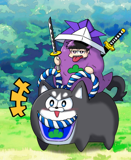 イチゲルゲ×(おもちゃの)刀