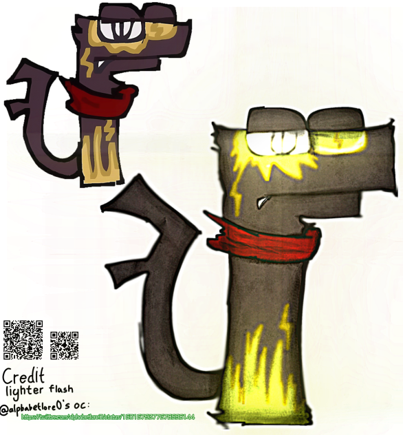 LighterFlash’s oc but half of full draw