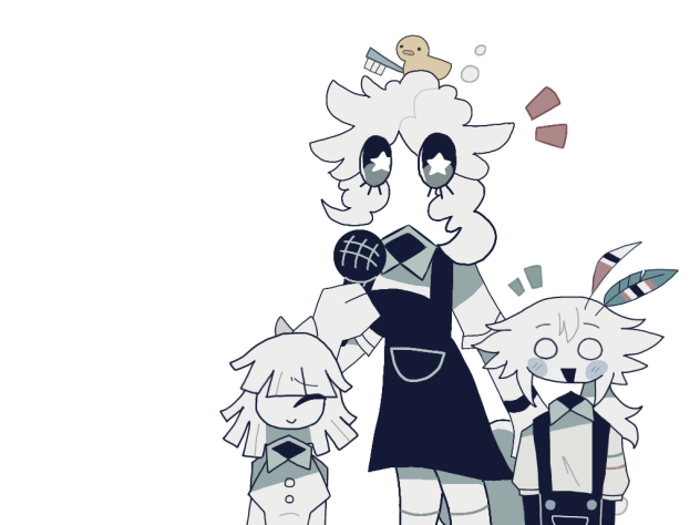 Bubble, Claire and Engel 2