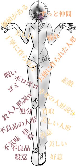 幸せになった人形さん