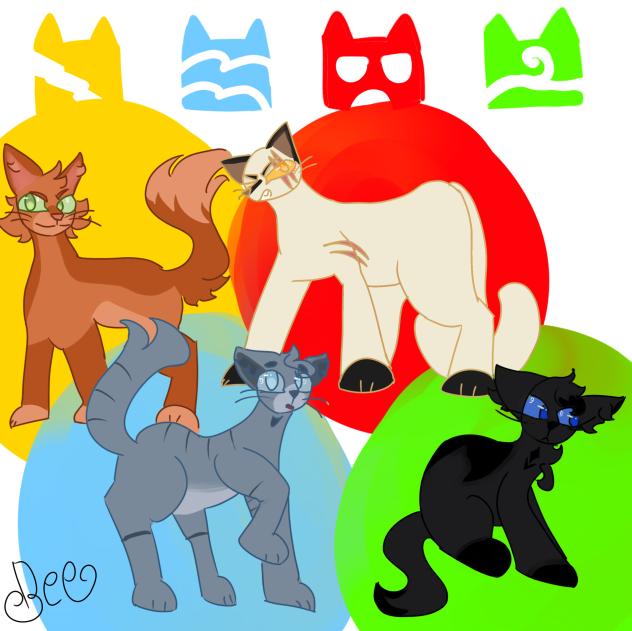 Warrior cats!