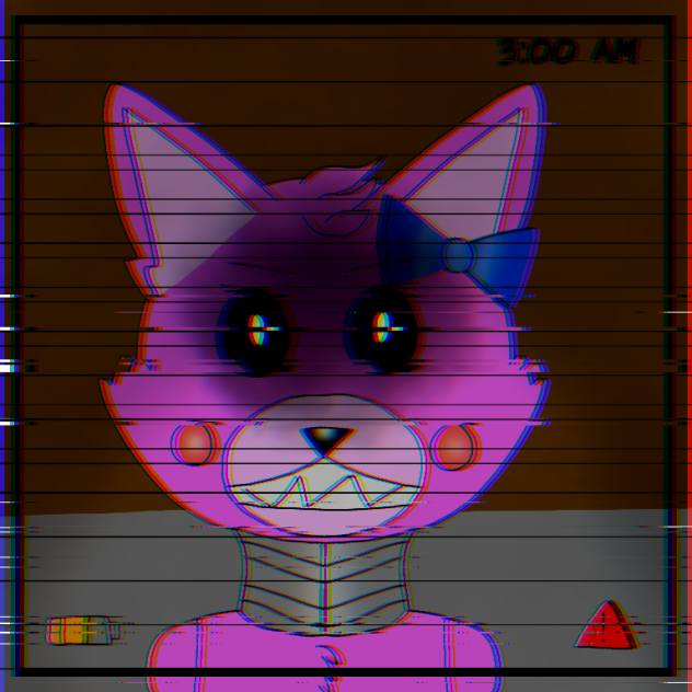 tried to make it look creepy