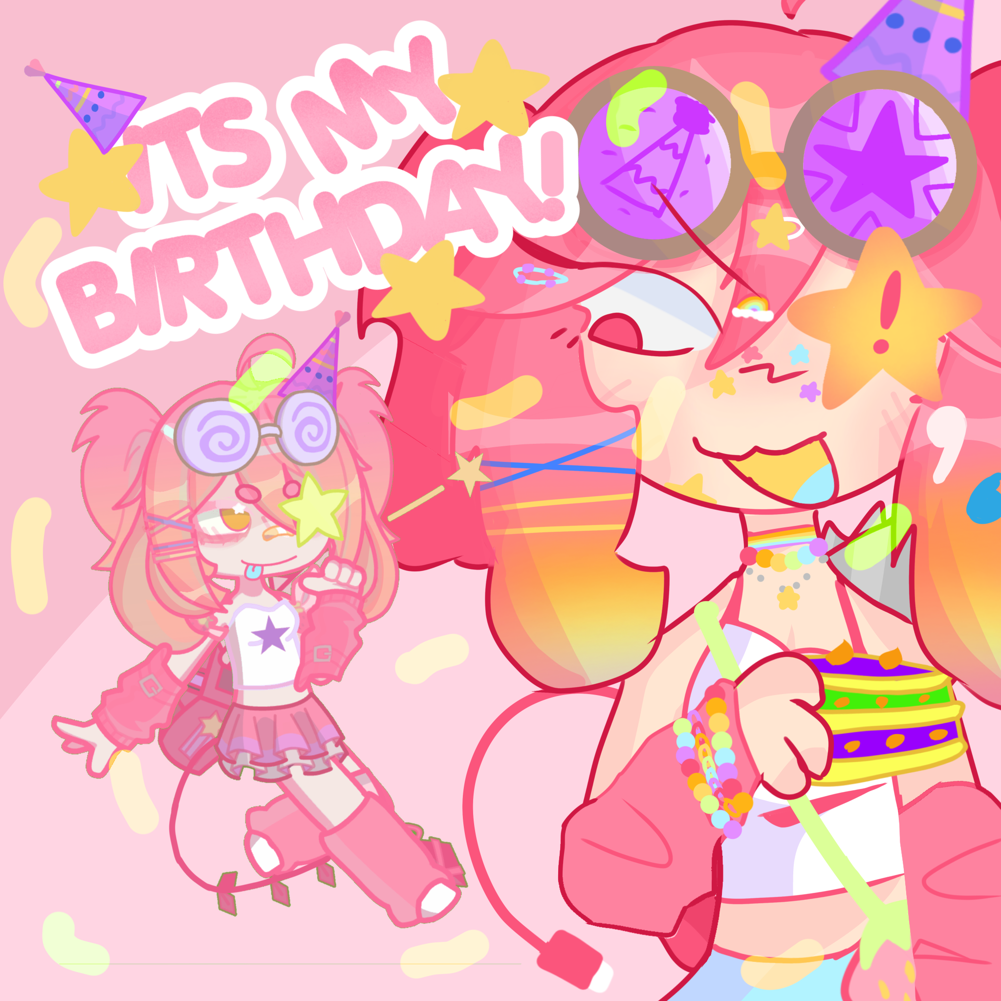 ITS MY BIRTHDAY!! - ibisPaint