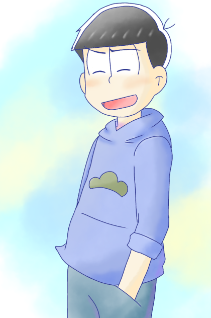 おそ松さん おそ松 カラ松 長兄 blanc おそ松さん 長兄松