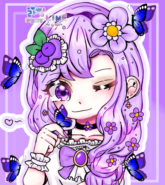 바이올렛 조아~~+v+💜💜💜🫐🫐🫐