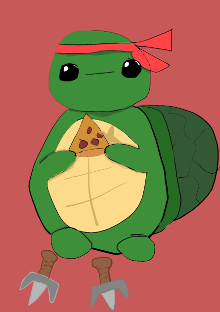 ChibiRaphaelteenagemutantninjaturtles