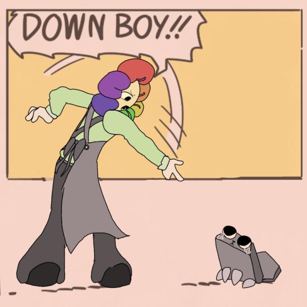 DOWN BOY!!
