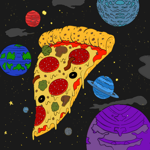 Pizza galáctica