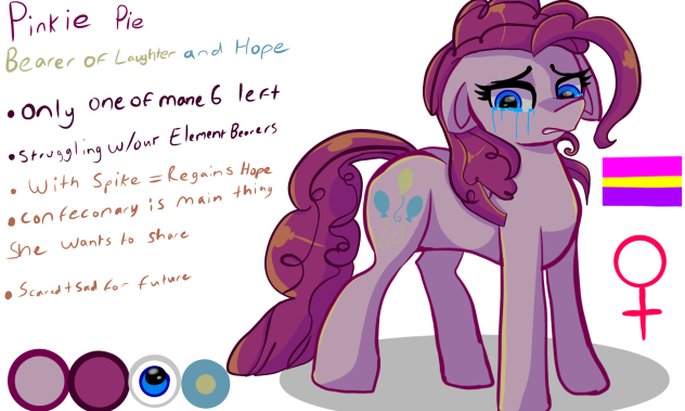 Pinkie Pie (NextGen AU redesign)