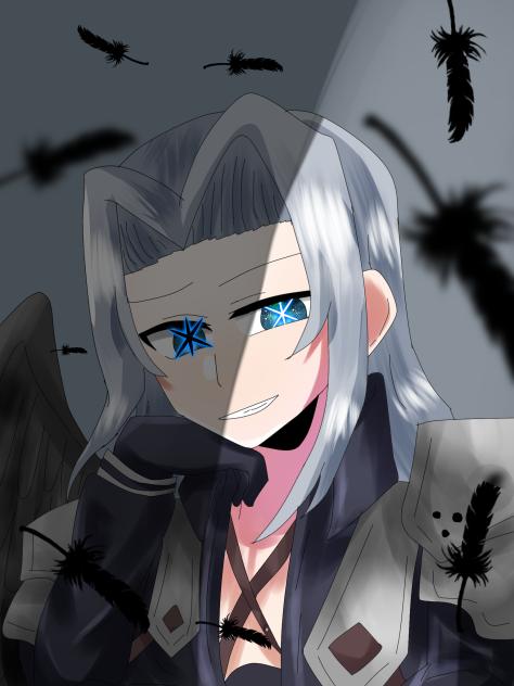 推しの子っぽく描いたセフィロス