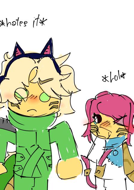 Lloyd and Sora doodle