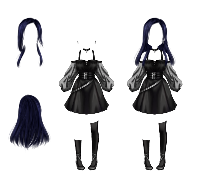 Prom Clothes 🖤 - ibisPaint