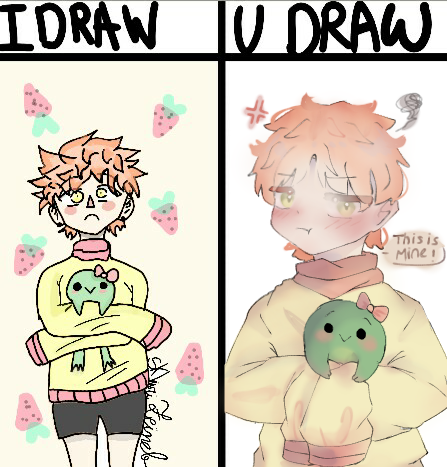 I draw You draw with Kacchan Baka