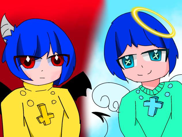 悪魔と天使