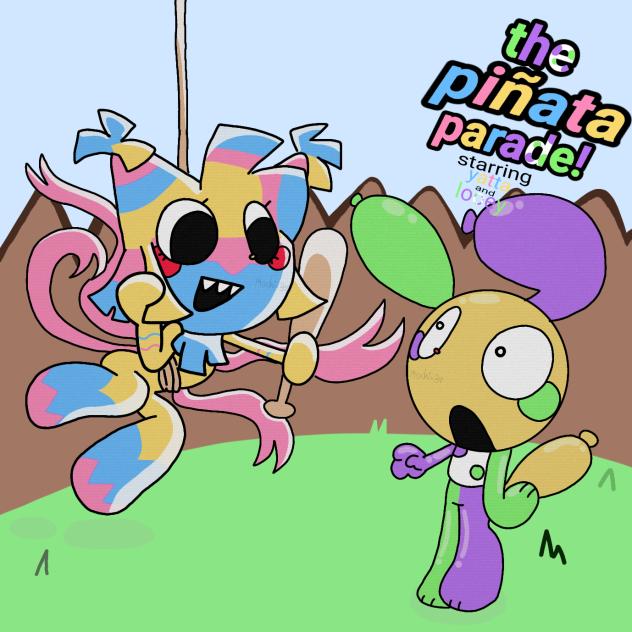 The piñata parade!