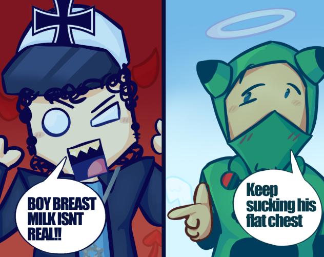 BOY BREAST MILK ISNT REAL!!!