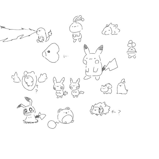 ポケモンを描きたかった