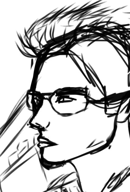 Sketch side profile