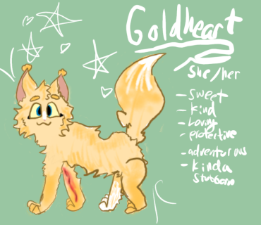 Goldheart warriors OC!