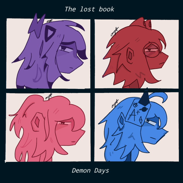Demon Days (iris paper edition)