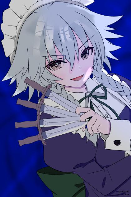 塗りマス参加!~十六夜咲夜~