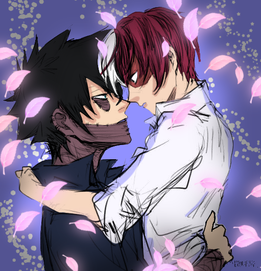 Dabi x Shoto - I love your eyes