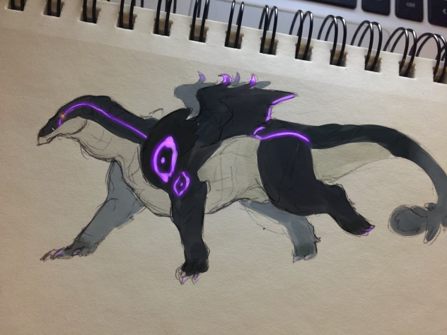 Dragon sketch