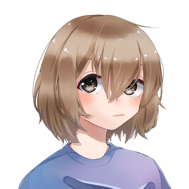 可愛い女の子  塗ってみた