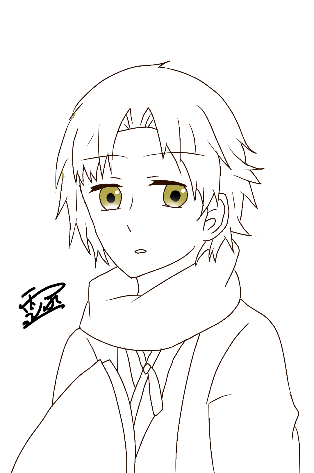 落書き貞松さん Ibispaint