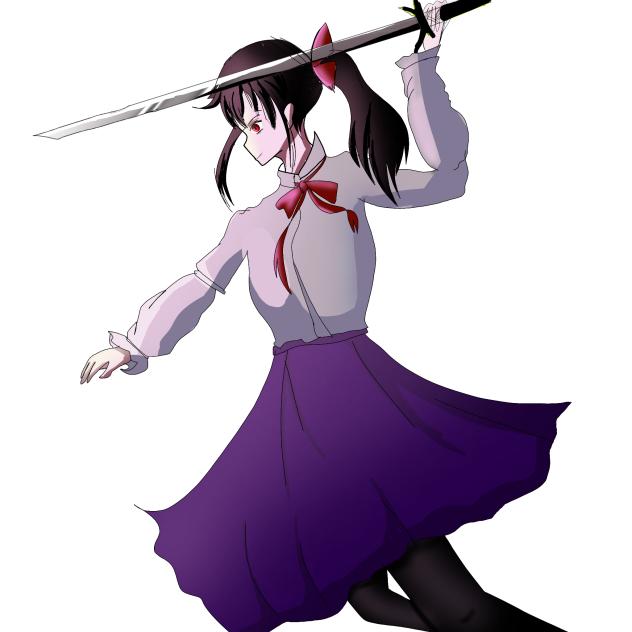 anime girl 💜❤️