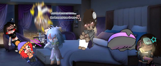 gacha sleepover collab