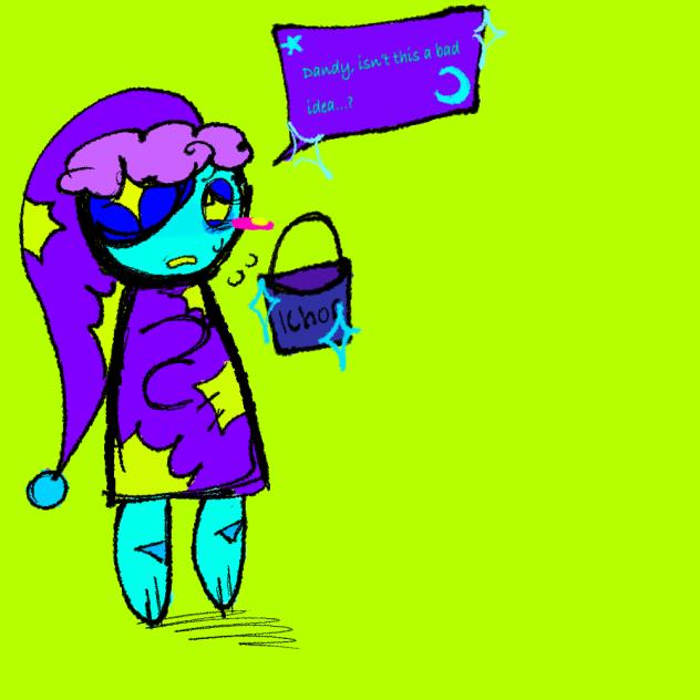 Collab with me!! (you as dandy lol)