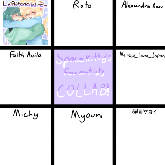 SpaceKittyCool’s fav artists