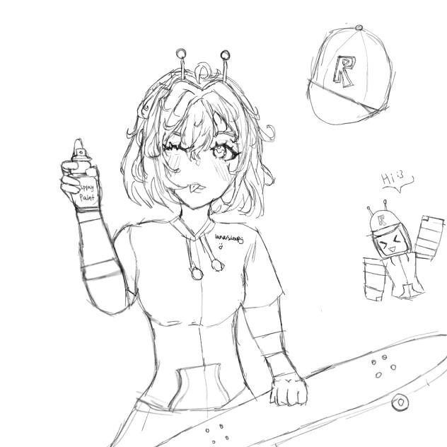 veeronica forsaken fan art but human